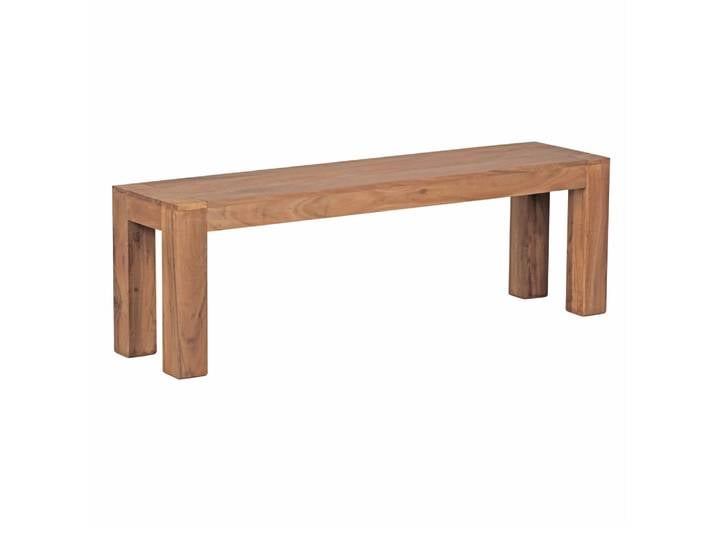 Banc de salle à manger en bois d'acacia, marron