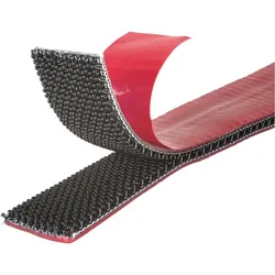 Velcro brand, Klettband, VEL-PS20028 Professional Series Pilzkopf-Haken Klettband, 25mm x 5m, Schwarz (25 mm)