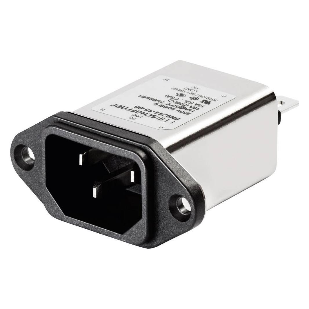 Schaffner EMV IEC Inlet-Filter (FN9244-10-06)