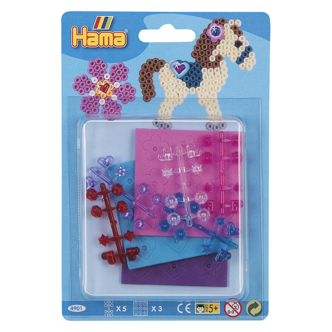 Hama Zubeh"r-Set "Juwelen & Moosgummi", im Blister (4901)