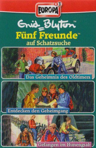 Enid Blyton - Fünf Freunde Box 03. Folgen 32, 33, 36. 3 Cassetten: Fünf Freunde auf Schatzsuche: Das Geheimnis des Oldtimers / Entdecken den Geheimgang / Gefangen im Hünengrab - Preis vom 18.10.2026 19:22:15 h