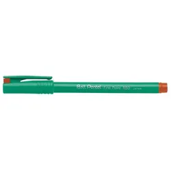 Pentel, Schreibstifte, Fine Point R50, Clip, Stick ballpoint pen, Red, 12 pc(s), Fine (12x)