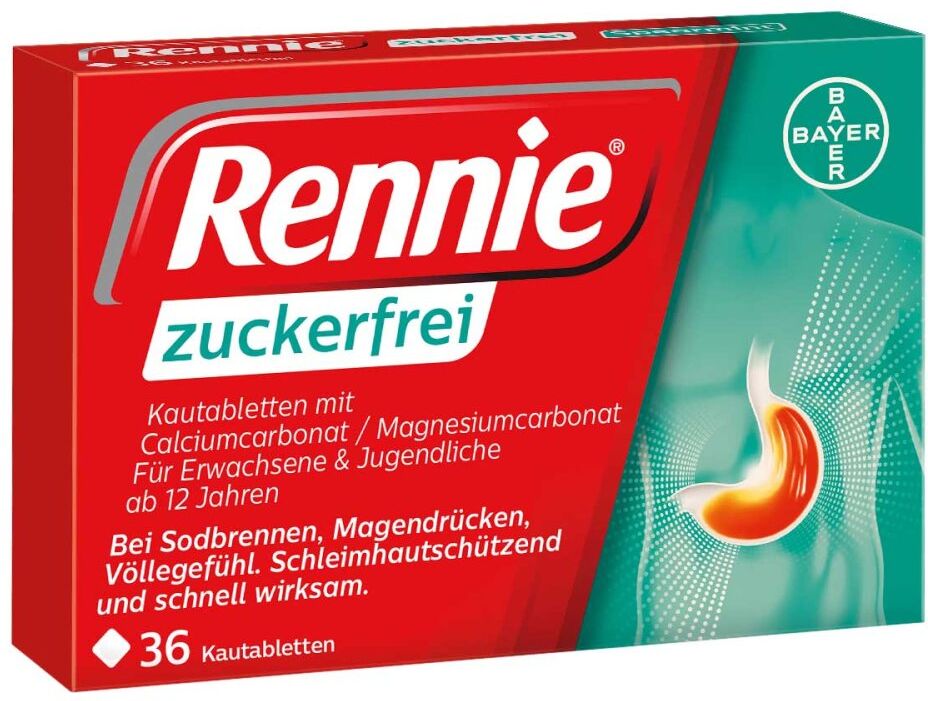 Rennie Zuckerfrei Kautabletten