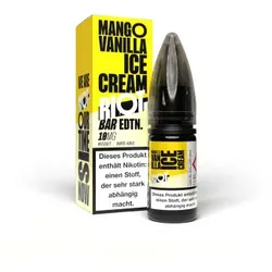 Mango Vanilla Ice Cream BAR EDTN NicSalt Liquid by Riot Squad 10ml / 10mg