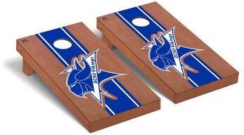 Skip's Garage Elizabeth City Vikings Rosewood Cornhole Board Set