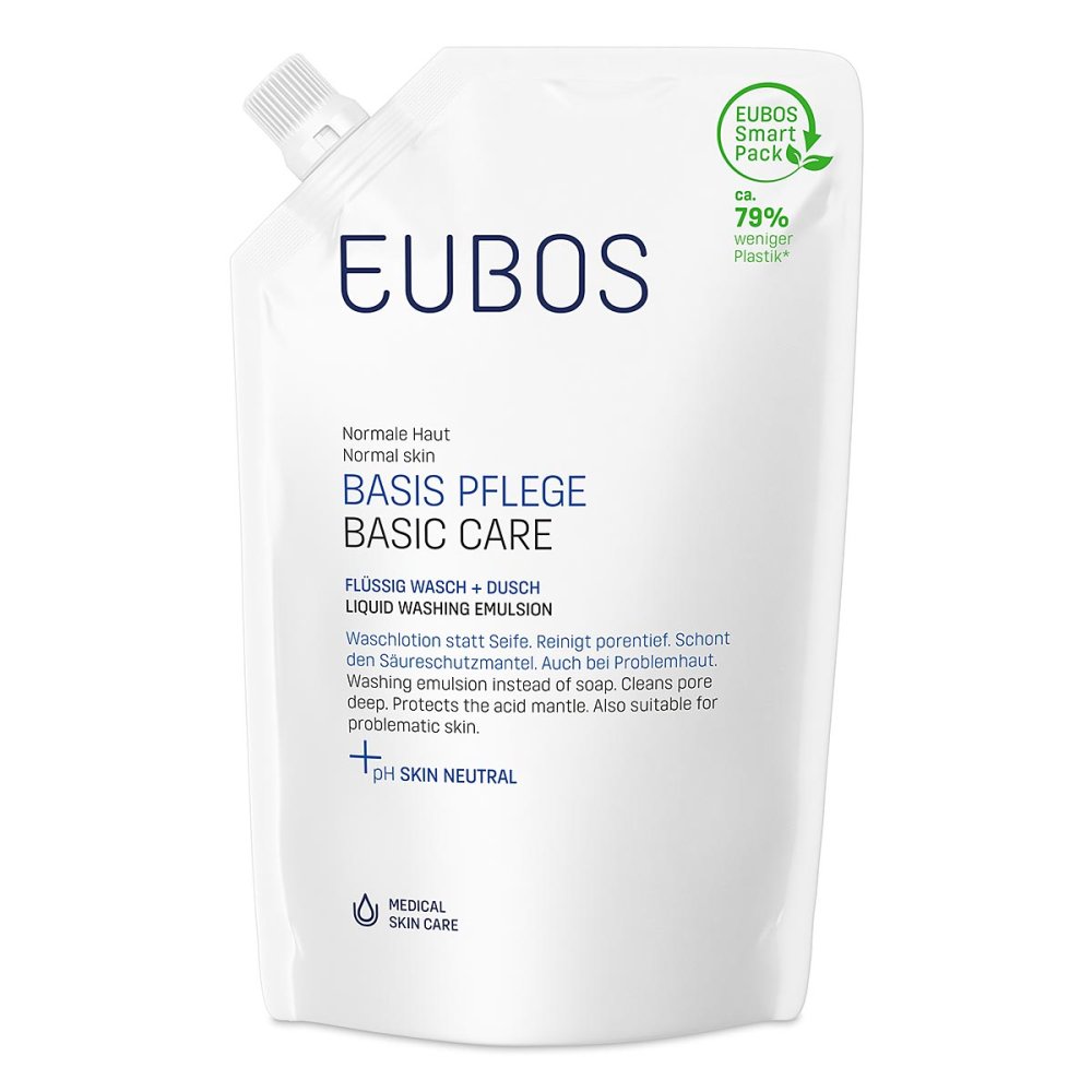 Dr. Hobein (Nachf.) GmbH Eubos Flüssig blau Nachfüllpackung unparfüm. 06347064