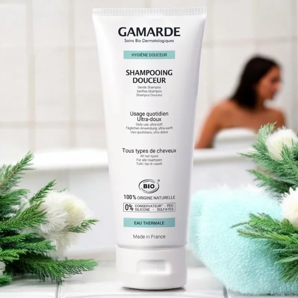 Gamarde Gentle Shampoo for All Hair Types 200g