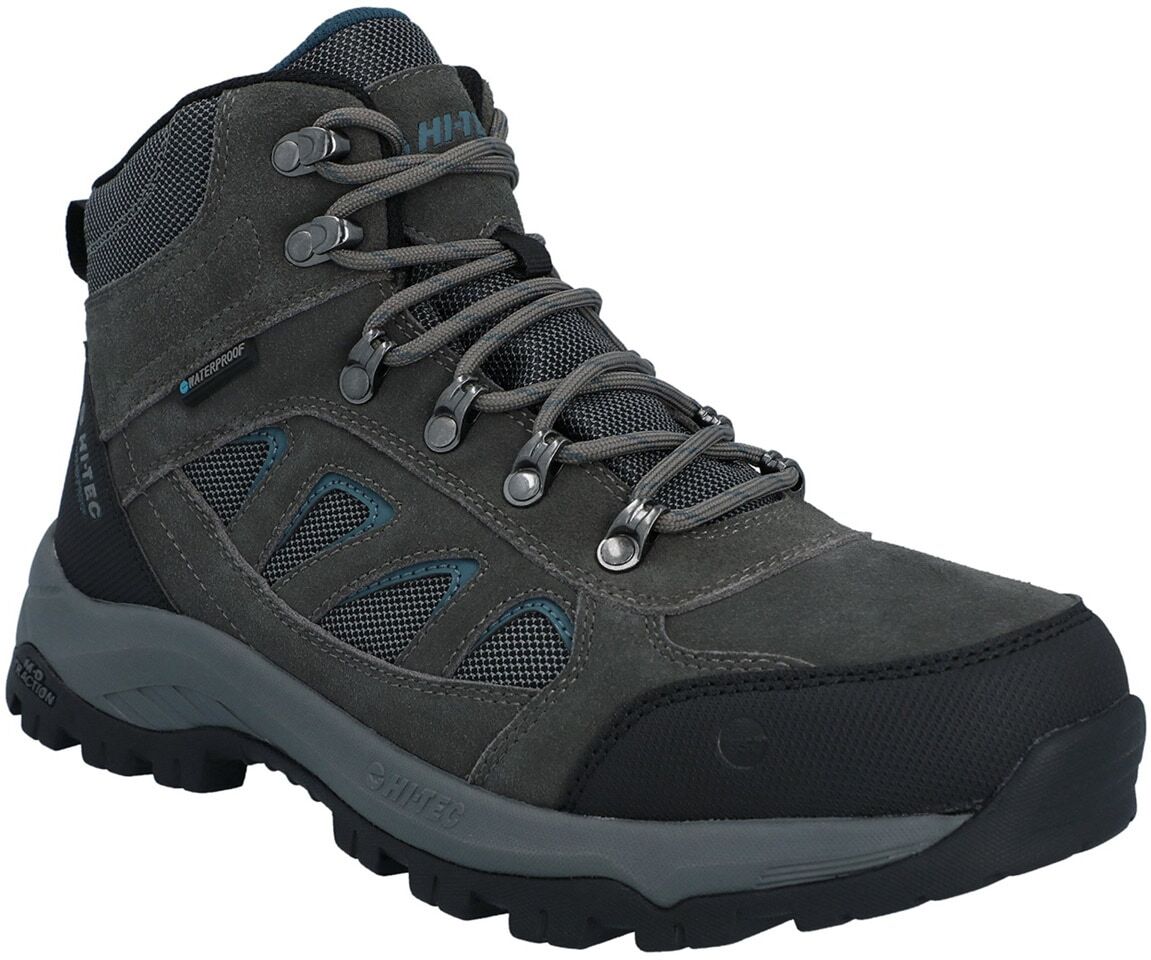 Wanderschuh HI-TEC "Bandera", Herren, Gr. 40, grau (dunkelgrau, schwarz), Obermaterial: 100% Synthetik synthetic., Schuhe Wanderschuh