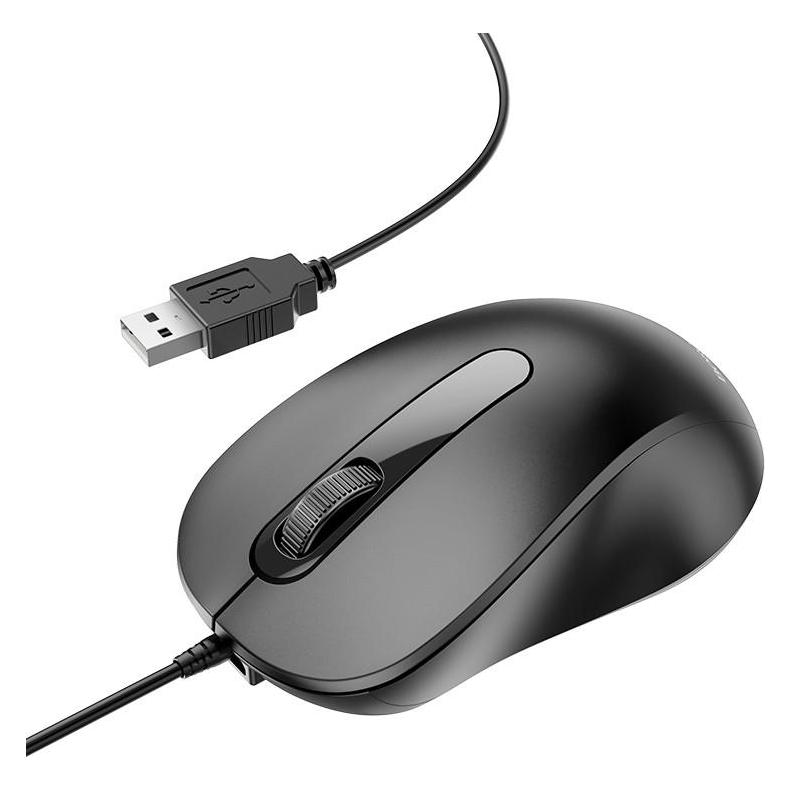 Borofone Universelle Kabelgebundene Business Maus Schwarz (Kabelgebunden) (40791146)