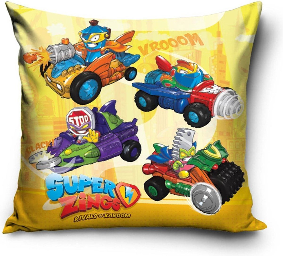 Carbotex Super Zings Sierkussen inclusief vulling 40 x 40 cm