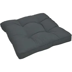 LOUNGEKISSEN Xluna Sitz 40/40/10 cm Graphitgrau