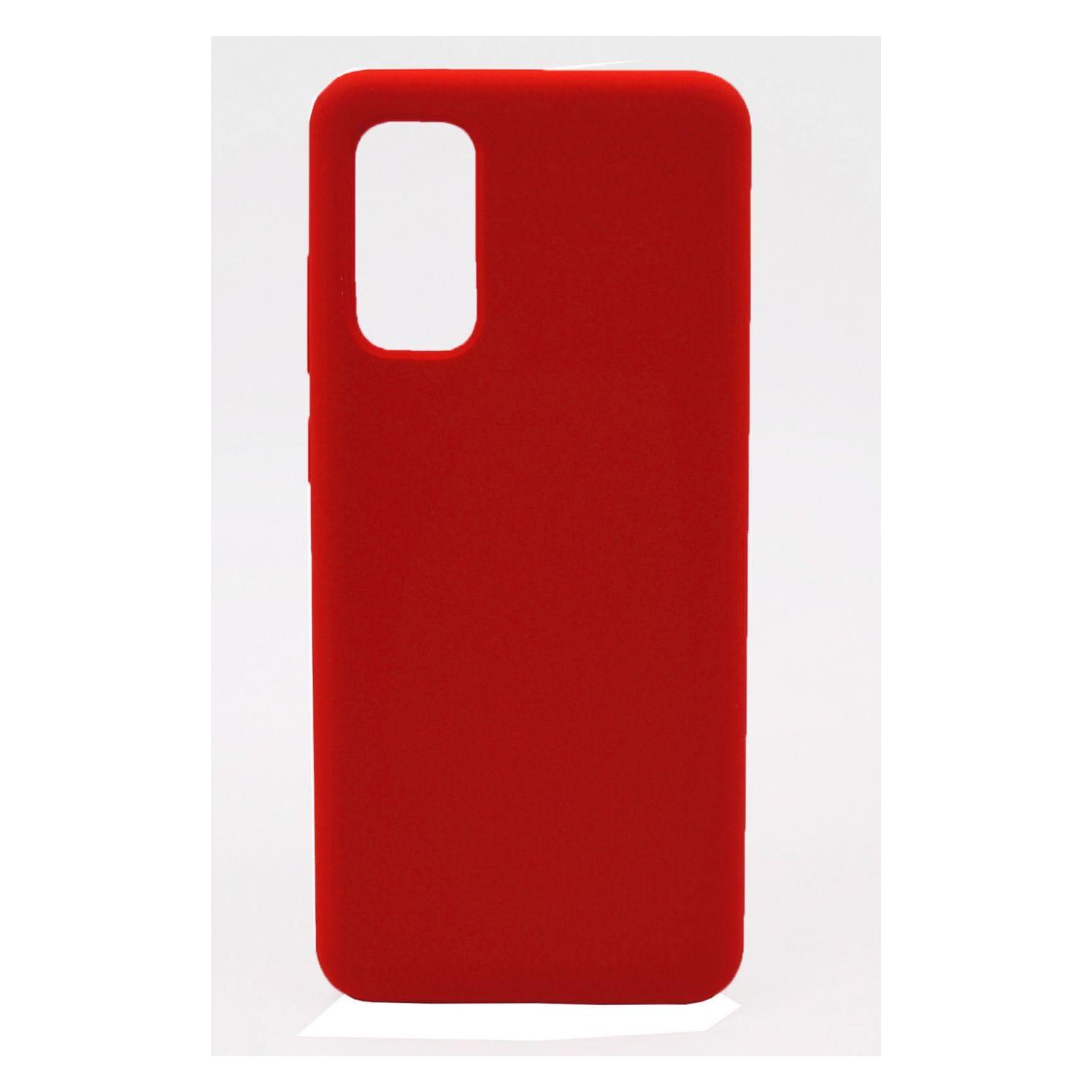 Evelatus Huawei P40 Soft Case with bottom Raudona (Huawei P40) (EVELATUS)