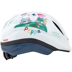 KINDERHELM PEPPA PIG GR.S WEISS