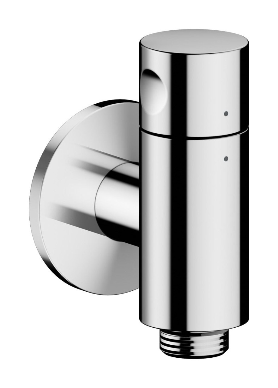 Hansgrohe Wandanschluss Stop AXOR One mit Absperrventil chrom, 48781000 48781000