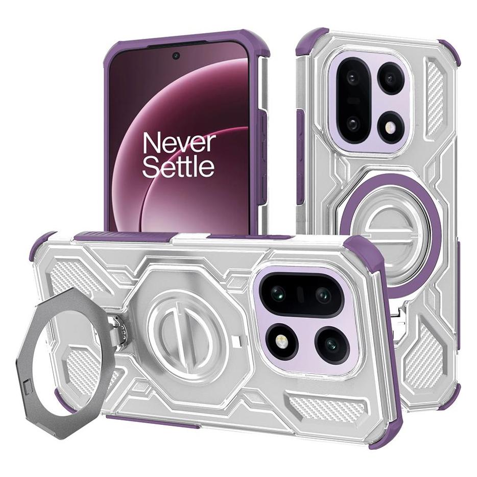 Techsuit - Carbon Shield PRO - OnePlus 15 - Purple Transparent (OnePlus 15) (65403578)