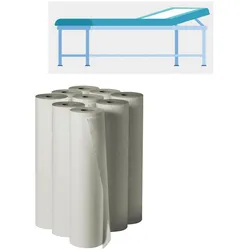 Fripa Ärztekrepp basic-line 1-lagig weiß 39,0 cm x 50,0 m
