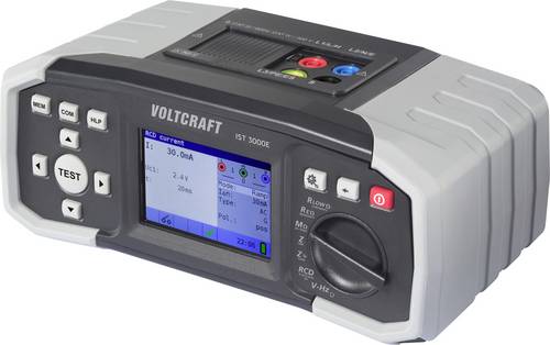 VOLTCRAFT IST 3000E Installationstester-Set mit aktivem EVSE Testkabel VDE-Norm 0100, 0100-600, 0105-100, EN 61557
