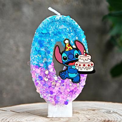 Uplift Treasures Angel Cartoon Number Birthday Cake Candle b 0