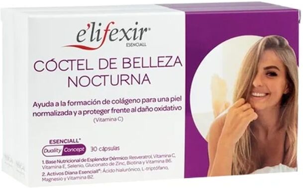 Elifexir ESENTIALL COCKTAIL DE BELEZA NOTURNO DUPLO 2Ud de 30 Caps