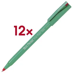 Pentel Einweg-Tintenroller Ball »Fine Point R50« rot