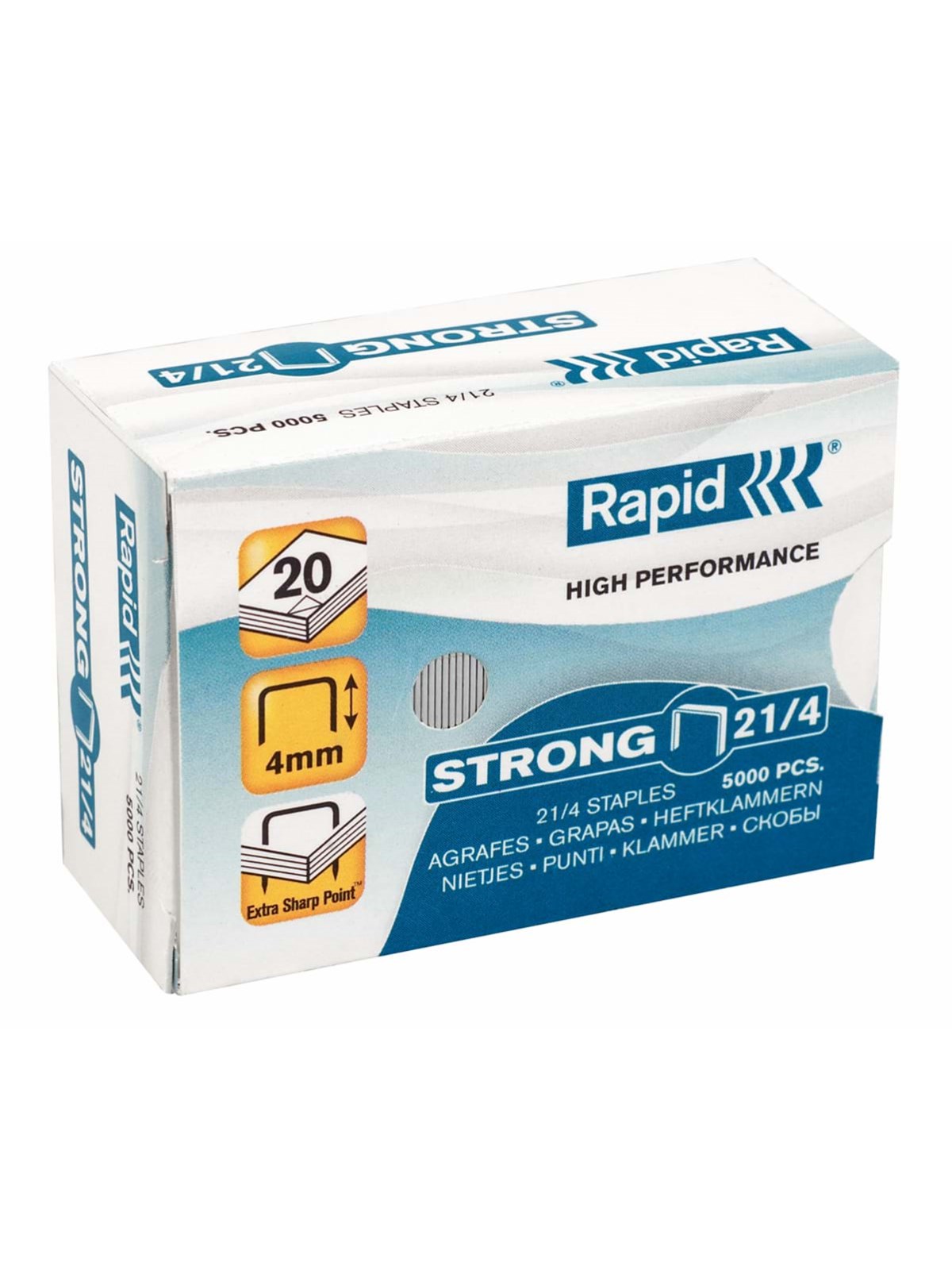 Rapid Strong Heftklammern 21/4
