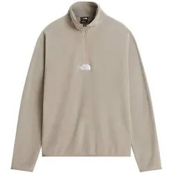 THE NORTH FACE Herren Pullover lg.Arm He/Uni M GLACIER 1⁄4 ZIP - EMBROIDERED LOGO, Größe XS in Grau Grau