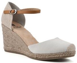 Women's White Mountain Mamba Espadrilles by White Mountain in Natural Fabric (Size 10 M)