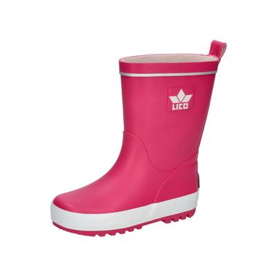 Gummistiefel LICO "Stiefel Samira", Mädchen, Gr. 27, rosa, Gummi, Schuhe Gummistiefel