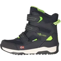 TROLLKIDS Kids Lofoten Winter Boots XTS, Größe 33 in Blau navy