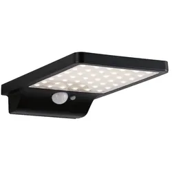 Paulmann LED Solar-Wandleuchte SOLVEIGH, mit Bewegungsmelder, IP44, 3000K 280lm PAUL-95393