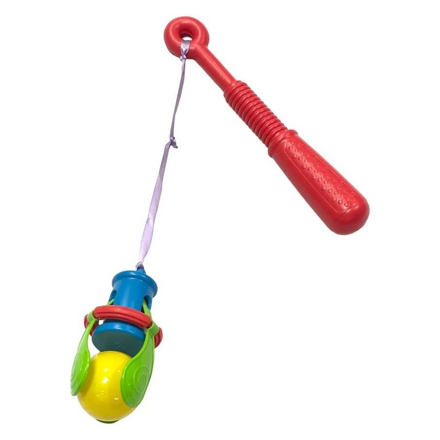 Plastica Plastikbälle mit Ente+Angel im PVC-Netz, 62 Teile, 6cm (91654)