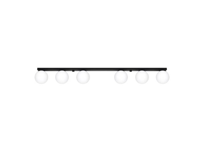 Plafonnier Acier Noir G9 6 Yoli