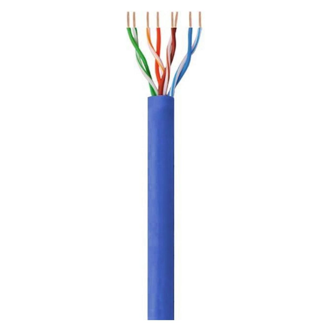 Techly Netzwerkkabel (U/UTP, CAT6, 305 m) (ITP6-CCA-305-BL)