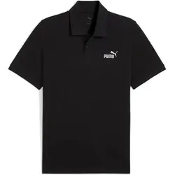 PUMA Herren Polo ESS No. 1 Logo Pique Polo, Größe L in Schwarz Schwarz