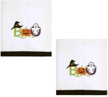 Avanti Linens Avanti Colorful Boo Halloween 2-Pack Hand Towels
