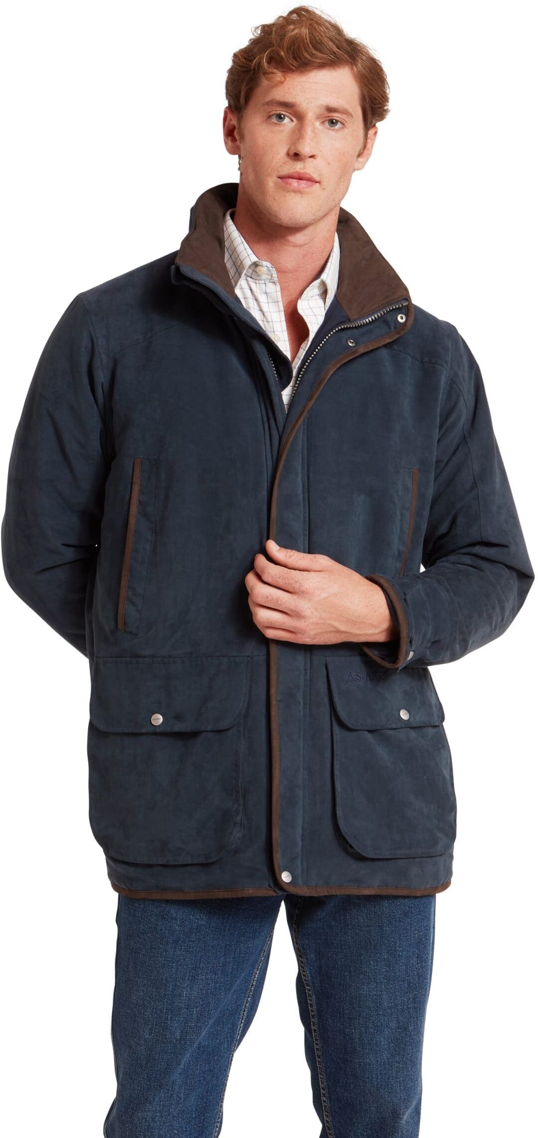 Schöffel Country Oundle Country Coat - Blue - Size 40 - Men