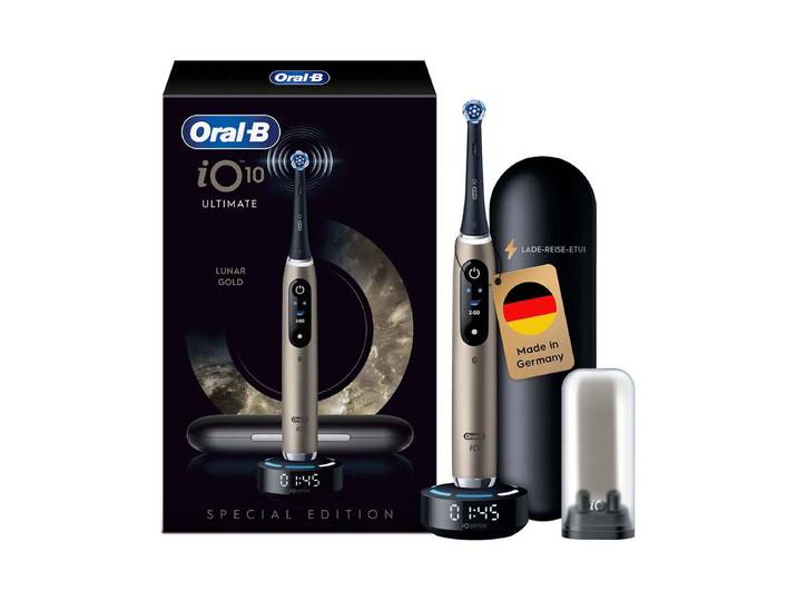 Oral-B iO Series 10 Lunar Special Edition Zahnbürste Gold
