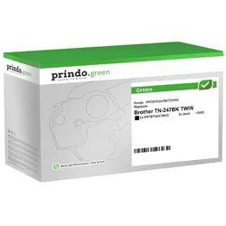 Prindo, Toner, kompatibel mit Brother TN-247BK TWIN (BK)