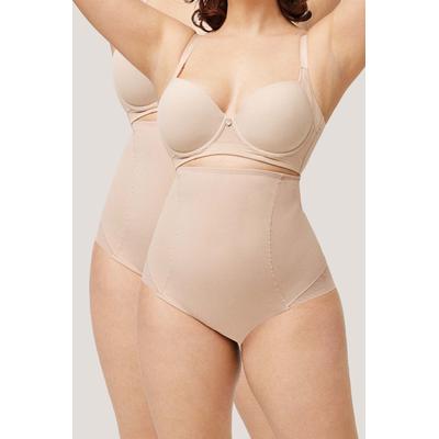 Shapingpants YSABEL MORA "Special You", Damen, Gr. L, Microfaser, beige, Microfaser, Obermaterial: 73% Polyamid, 27% Elasthan, figurbetont, Unterhosen