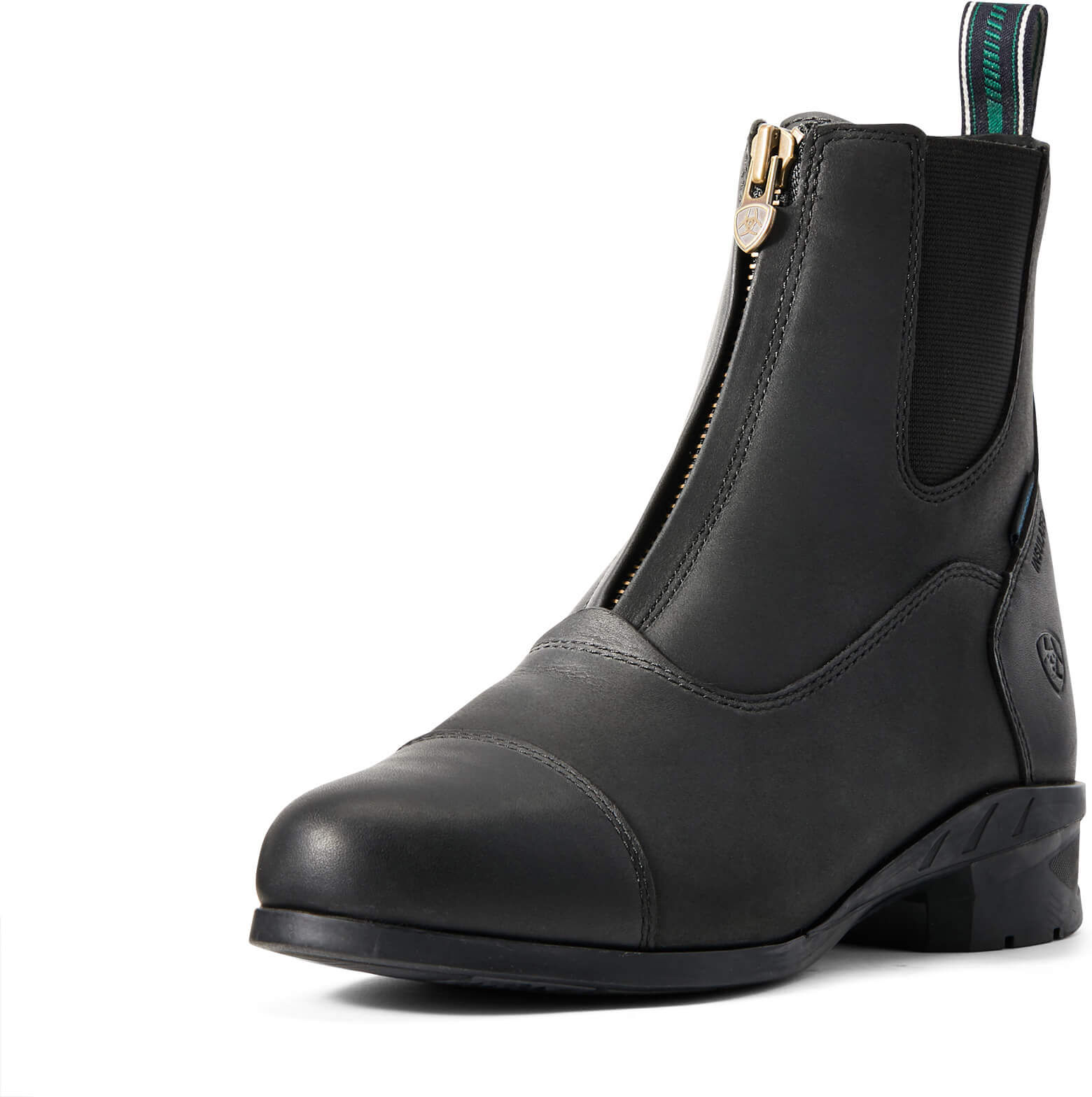 Women's Heritage IV Zip Waterproof Insulated Paddock Boots in Black, Size: 9 B / Medium by Ariat