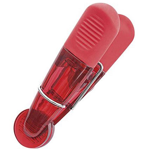 WEDO Notiz-Magnethalter GLOSSY, 4er Set, farbig sortiert