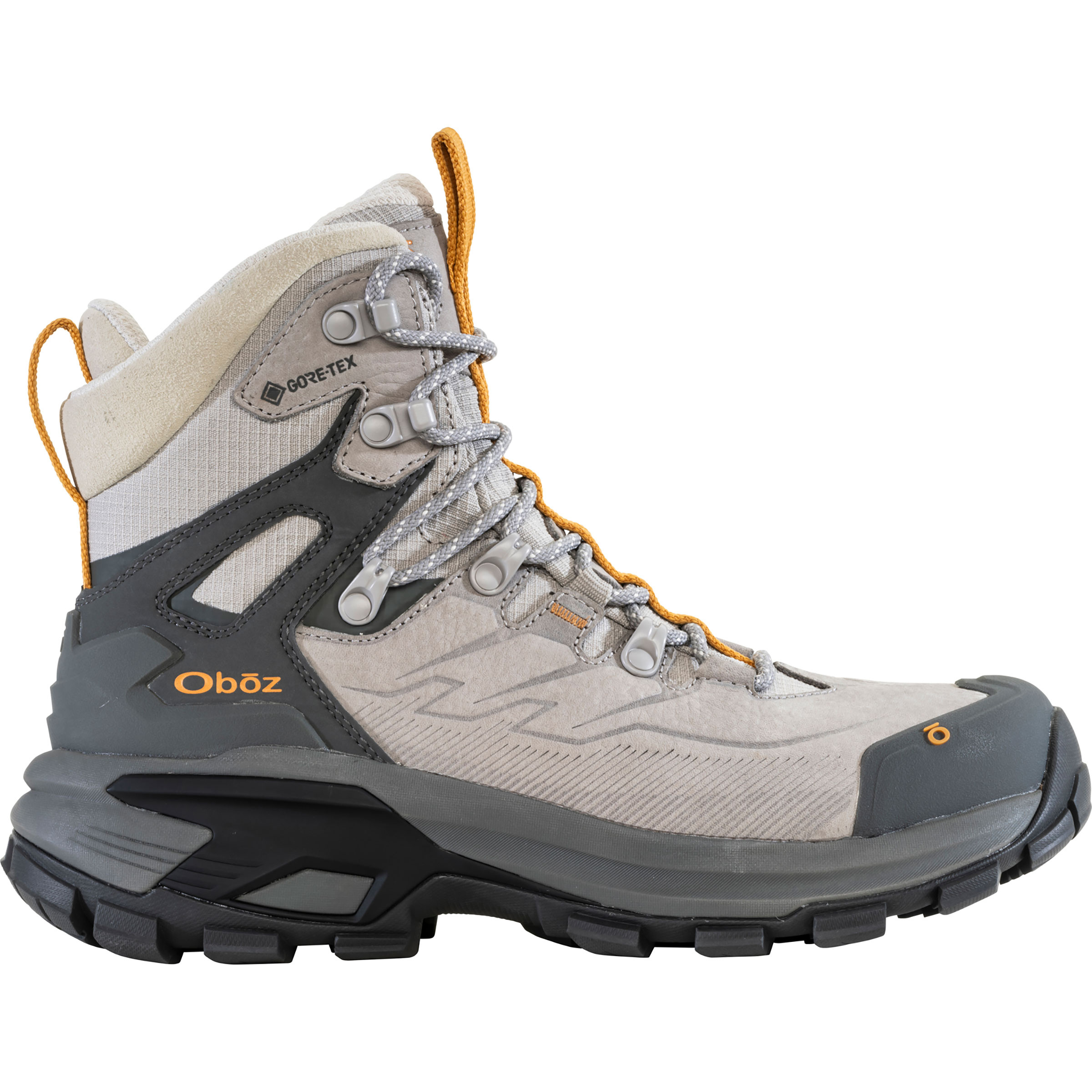 Oboz Bridger Ridge Mid GTX Damen Wanderschuhe grau Größe 42 Trekking Wasserdicht