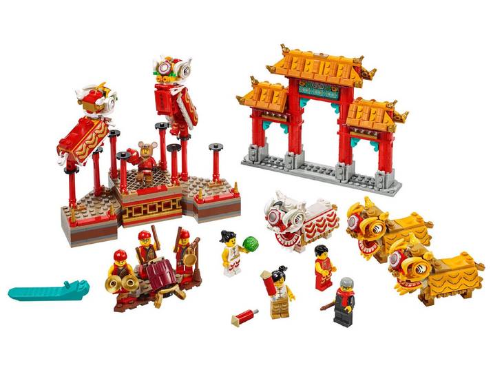 LEGO® LEGO: Löwentanz (80104) Spielbausteine