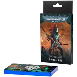 Games Workshop Warhammer 40k - Datacards V.10 Drukhari (Fr) (Karton)