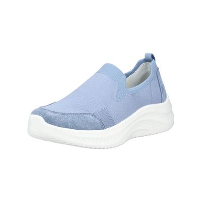 Sneaker ARA "Ara Sneaker Textil", Damen, Gr. 40, Textil, blau, Schuhe Sneaker