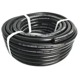 RS PRO, Pipeline, Compressed air hose, Black, 6mm ID