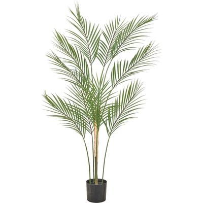 Kunstpalme CREATIV GREEN "Phönixpalme", grün, H:110cm, Obermaterial: 100% Kunststoff, Kunstpflanzen, mit naturgetreuen Palmwedeln