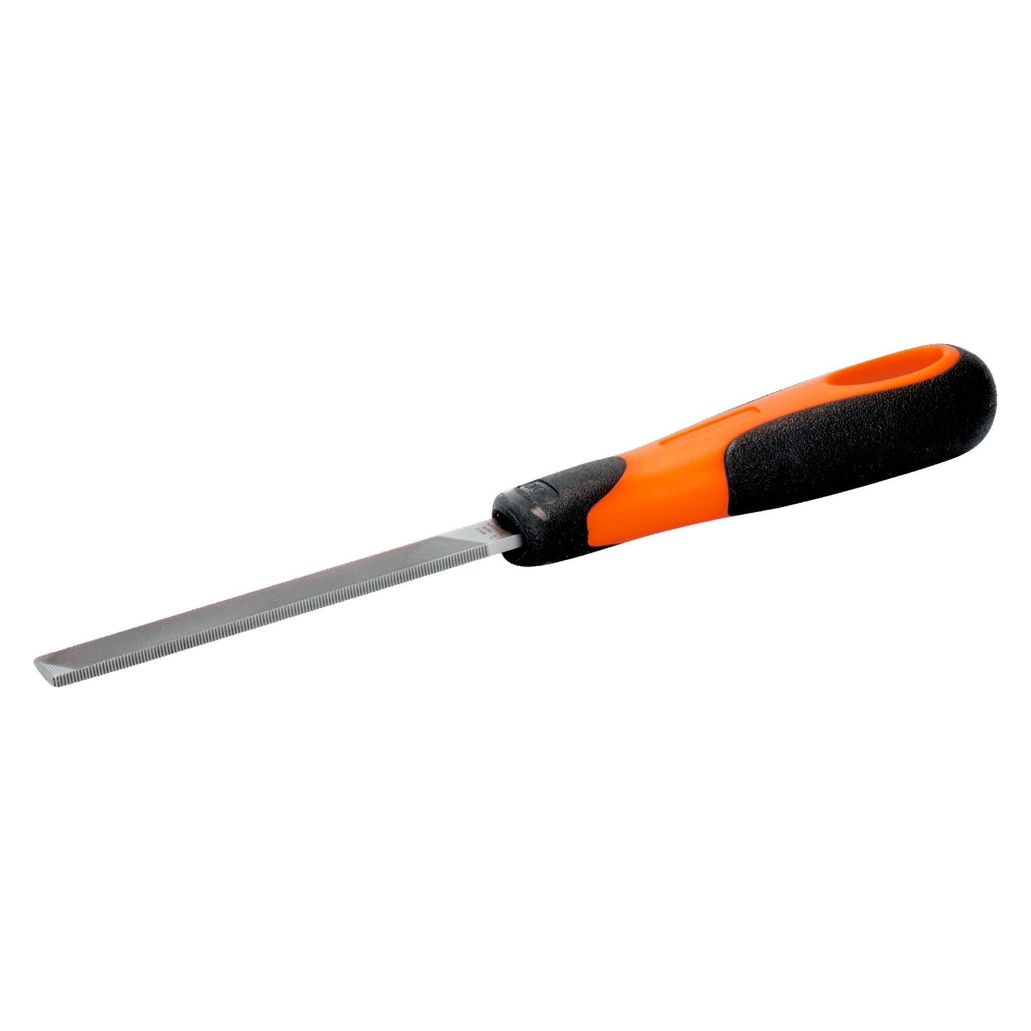 Bahco ERGO Flachfeile, Bastardhieb 200 mm (Hieb 1, 200 mm) (1-100-08-1-2)