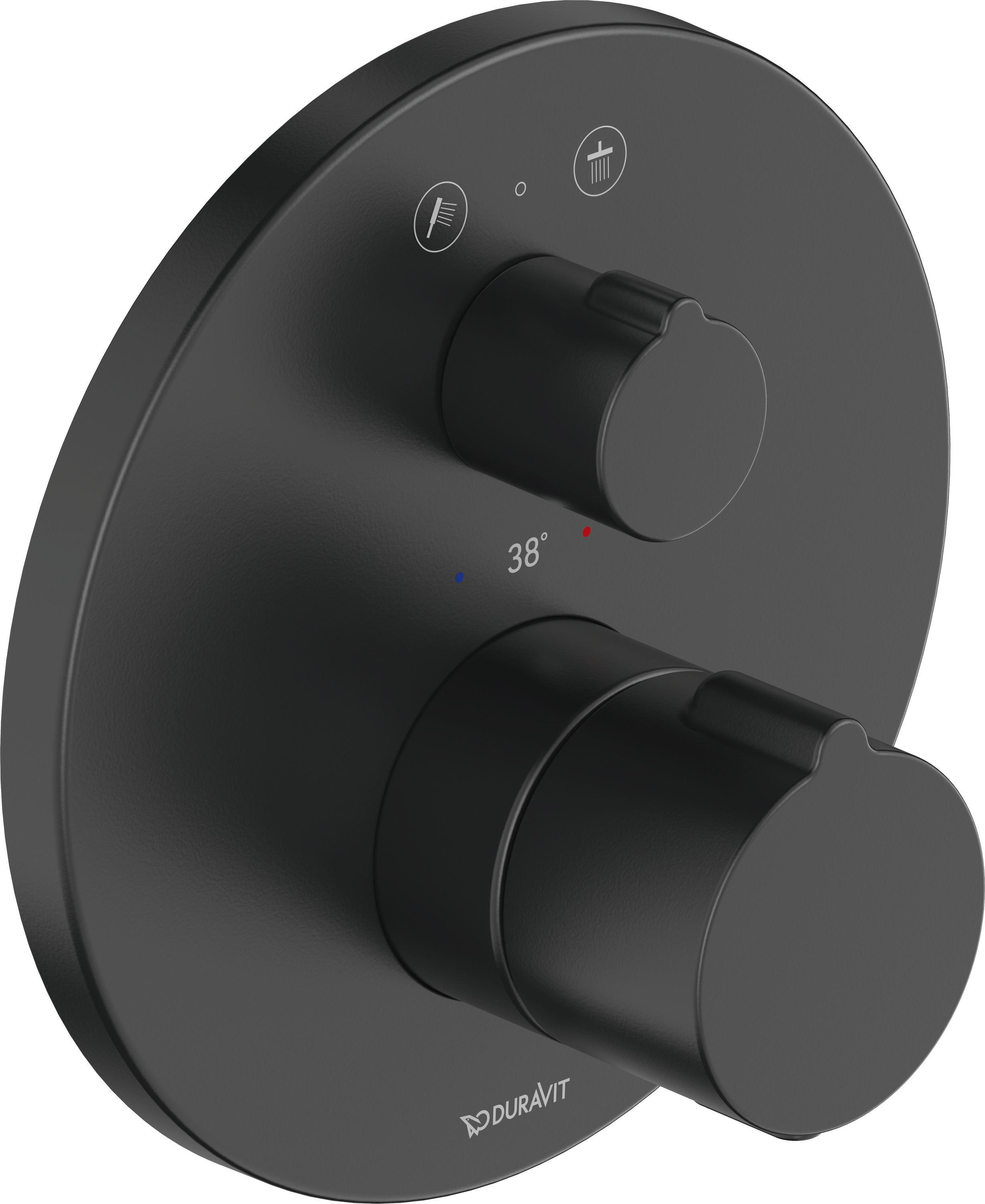 DURAVIT C14200014046 C.1 Brausethermostat UP Ab-/Umstell-