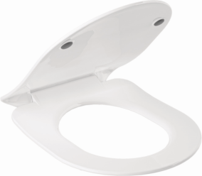 Kludi RESA R Urea-Soft-Close 23WCS43 mit Schnelllösefunktion Weiß glänzend